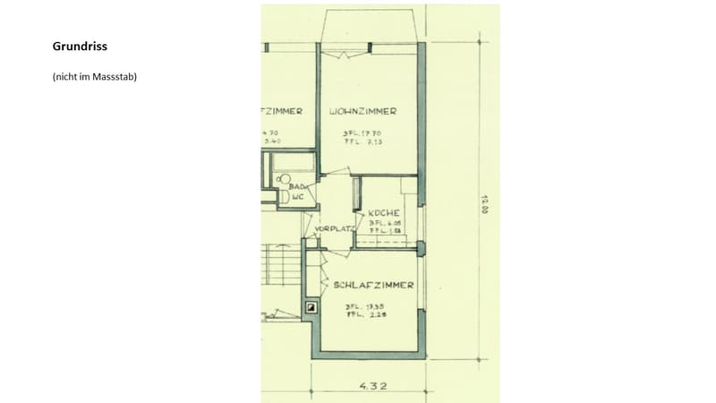 2-Zimmerwohnung in kleinem Mehrfamilienhaus - befristet bis 31.03.2028 (2)
