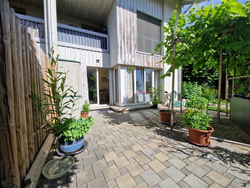Gemütliches Studio mit Terrasse in Düdingen (2)