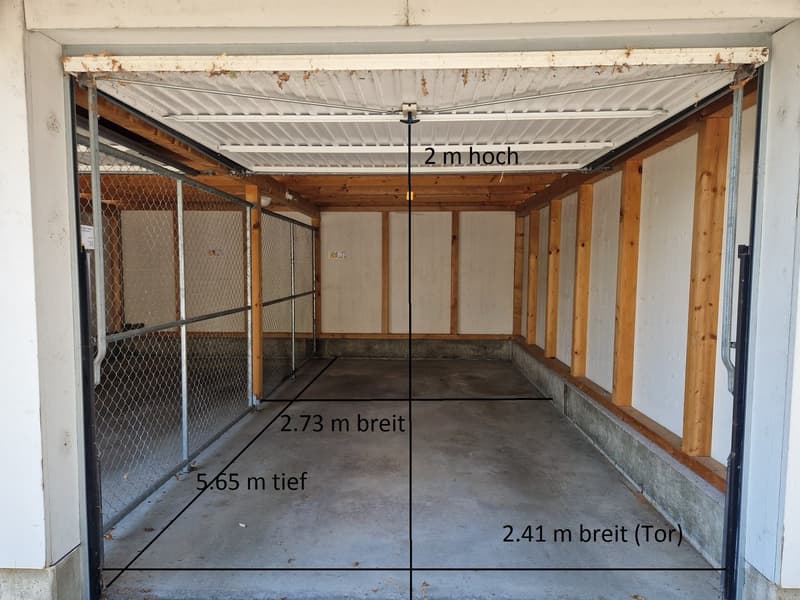 To rent in Laupen: Garage box (3)