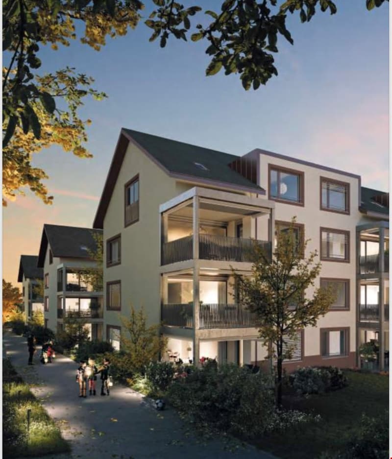 Moderne 4.5-Zimmer-Wohnung mit Balkon und Minergie-Zertifizierung in Fraubrunnen (1)