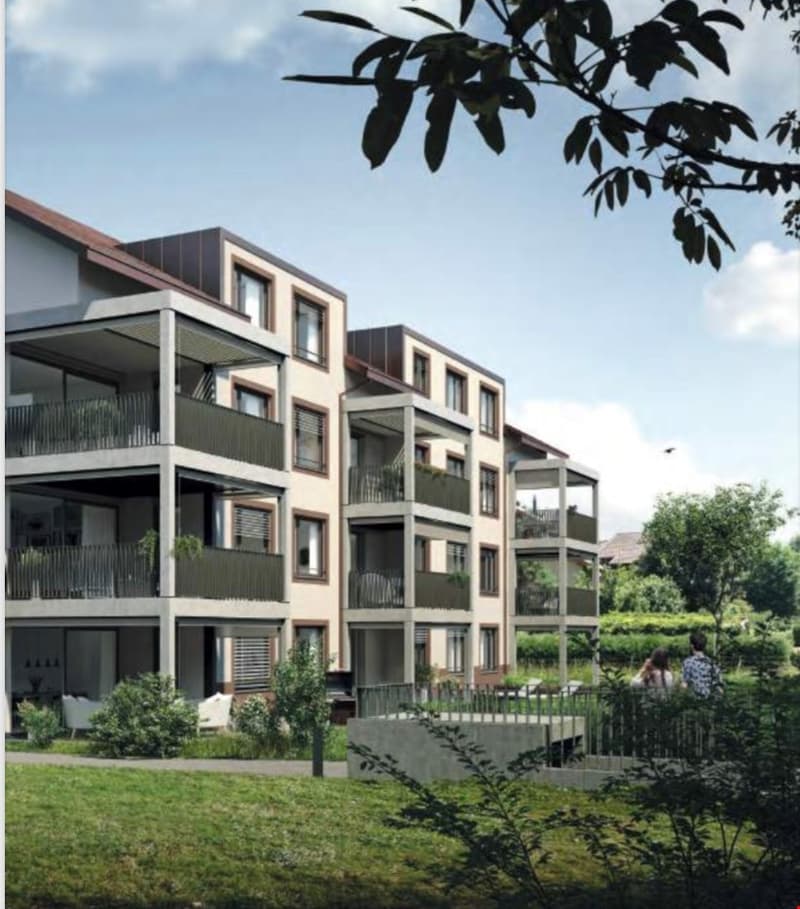 Moderne 4.5-Zimmer-Wohnung mit Balkon und Minergie-Zertifizierung in Fraubrunnen (2)