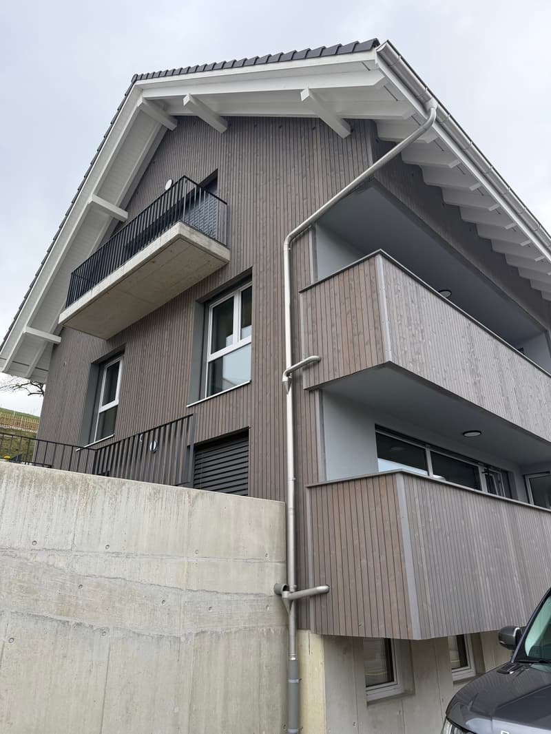 Moderne 3.5-Zimmer-Wohnung mit grosser Terrasse und Balkon (1)