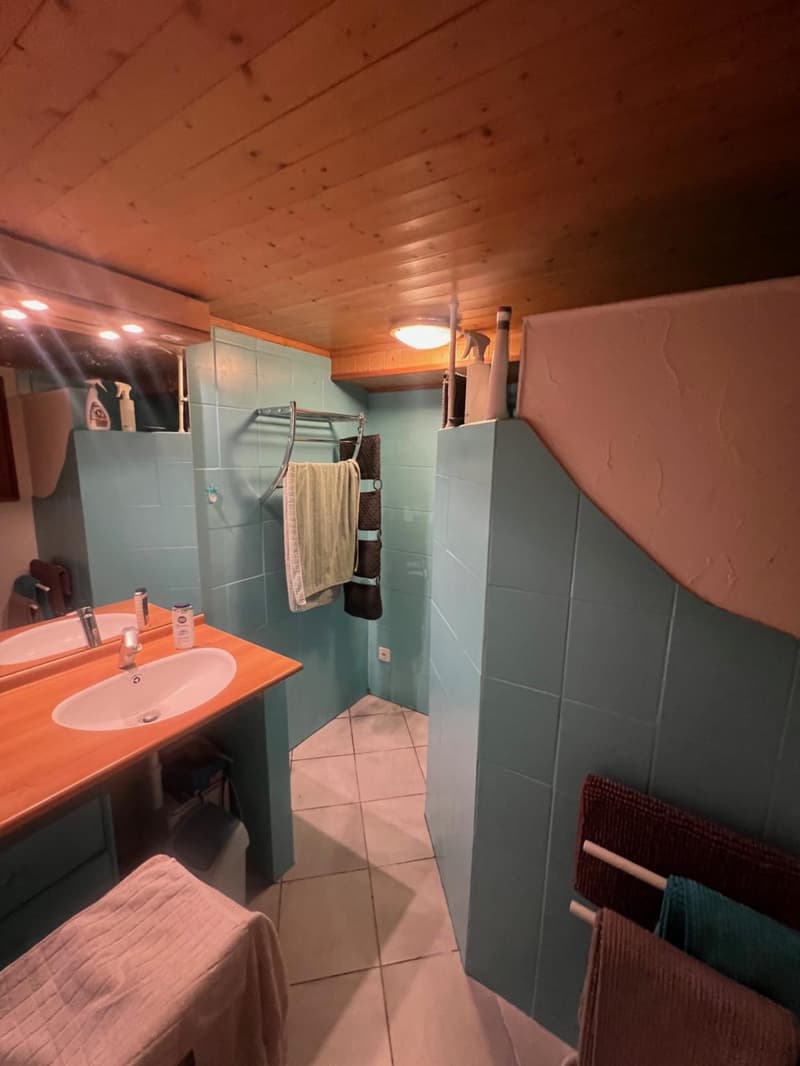 Opportunity to buy in La Tzoumaz, 4-room semi-detached chalet in a quiet area (7)