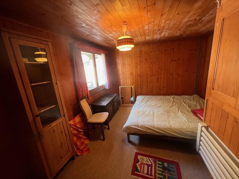 Opportunity to buy in La Tzoumaz, 4-room semi-detached chalet in a quiet area (9)