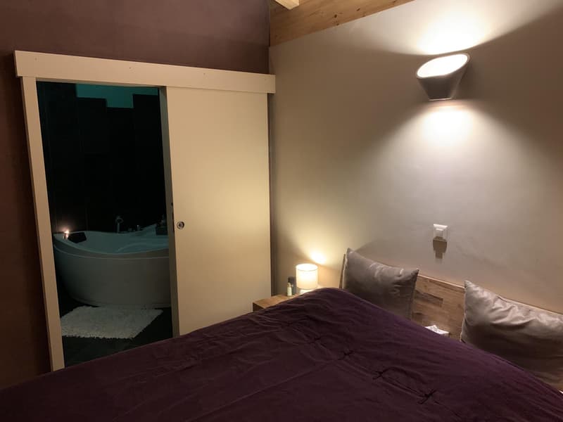 Meraviglioso attico duplex arredato di alto standing - 4,5 locali a Champlan (6)