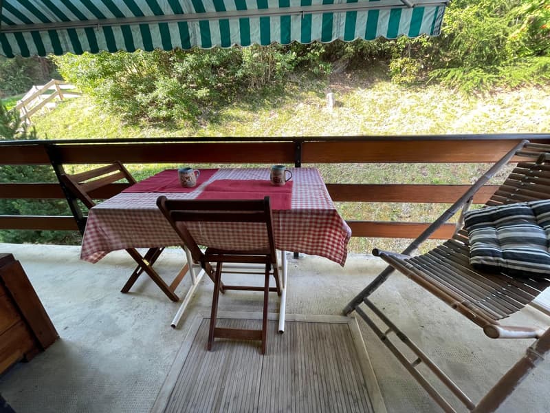 EN EXCLUSIVITE a vendre 2.5 pièces dans la station de la Tzoumaz 4 Vallées (8)