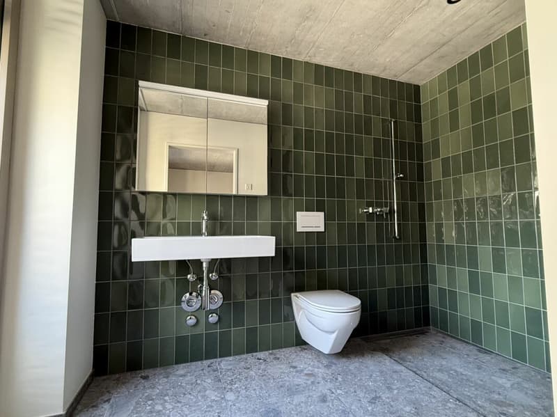 Tageslichtbad Materialisierung