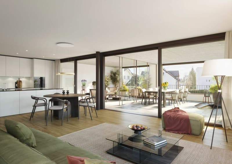 Newly built apartment in a quiet residential area (2)