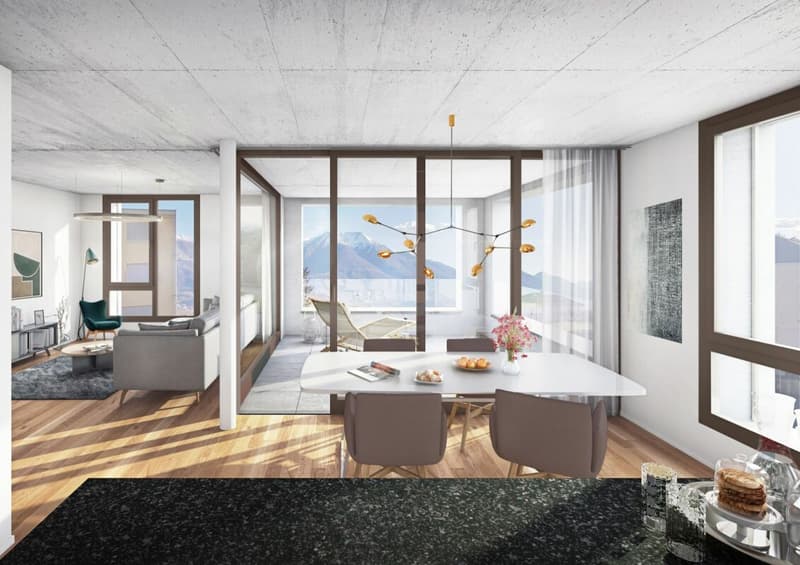 Residenz Gerbio - App. 9 - 4,5 Lokale - 4. Stock (1)