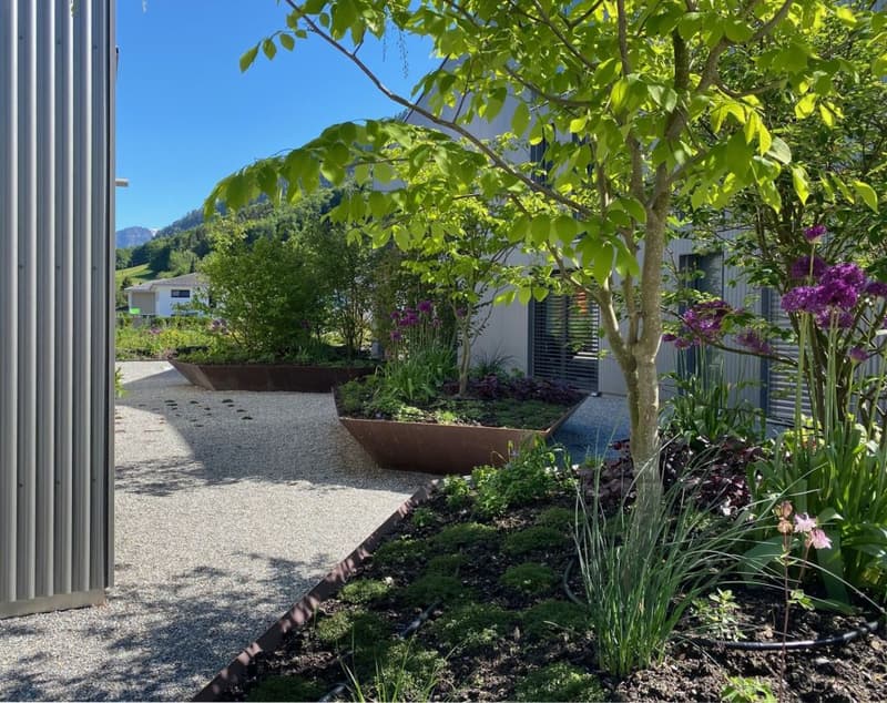 helle Erdgeschosswohnung an der «Gartenstrasse» Bad Ragaz zu vermieten (4)