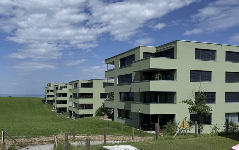 Molto bella e moderna appartamento 3½ locali C.21 al 2° piano, con vista sul verde (1)