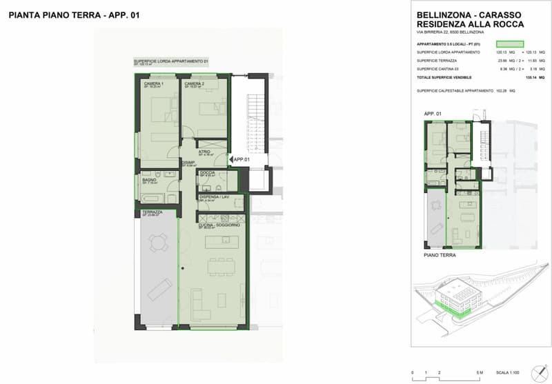 Residenza Alla Rocca - App. 1 Piano terra - 3.5 locali (14)