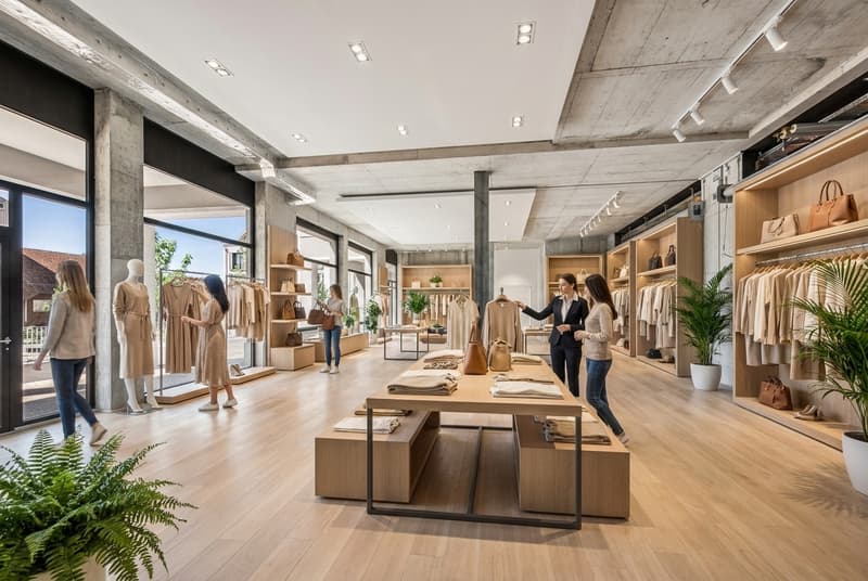 Visualisierung Fashion Store