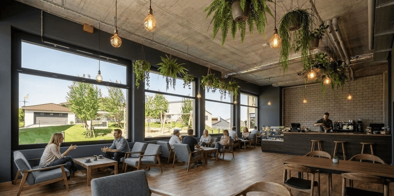 Visualisierung Café