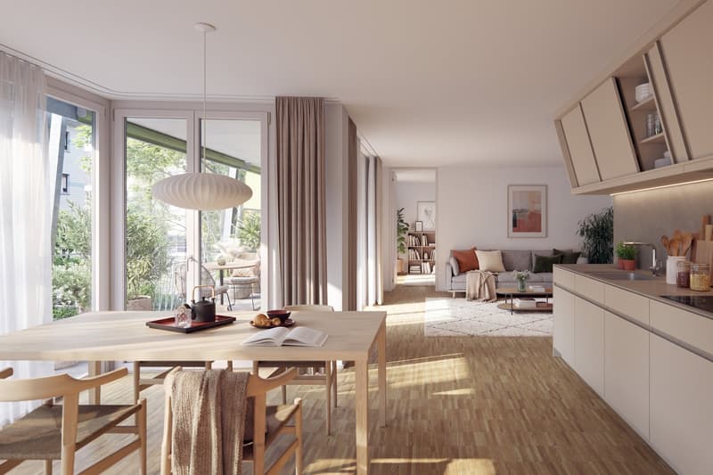 Erstbezug | Wohnen mit 23.5 m² Balkon und viel Freiraum (4)