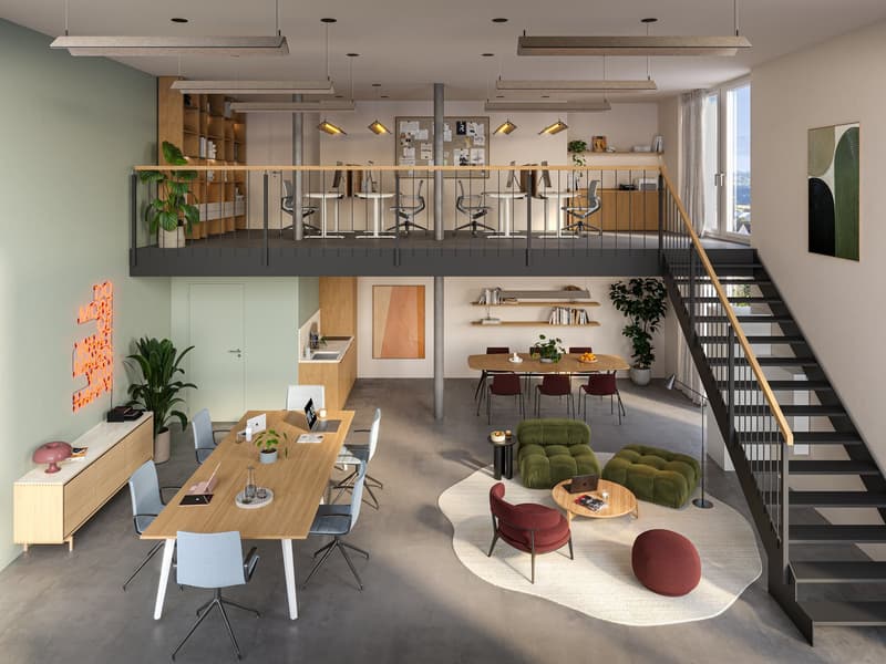 Büro-Visualisierung