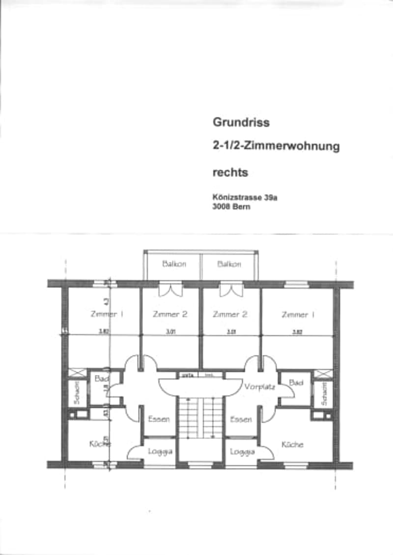 Appartement 2,5 pièces avec cuisine intégrée, dans un quartier calme à 3008 Berne (4)