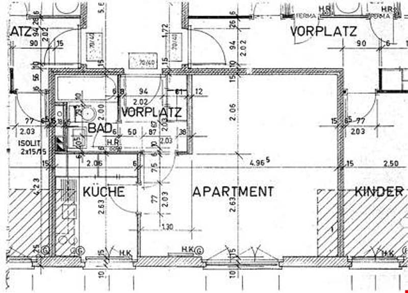 Grundriss Wohnung