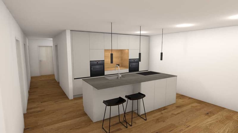Moderne 4.5-Zimmer-Neubau-Wohnung mit Minergie-Standard in Aeschi (10)