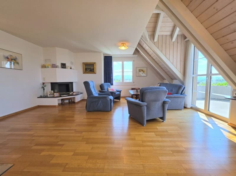 Attic apartment with wonderful views, in a quiet, child-friendly location! (6)
