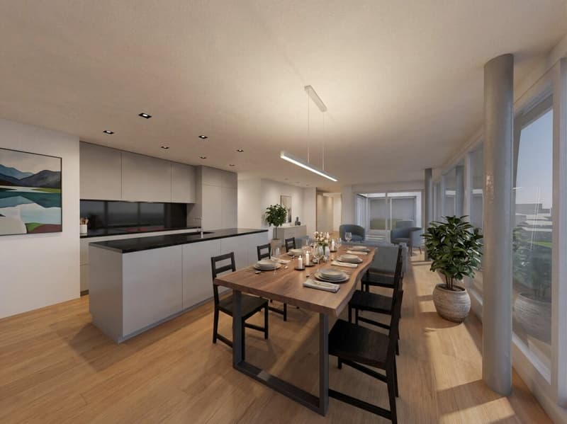 Exclusive 4.5-room attic apartment with roof terrace (2)