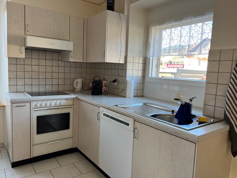 Appartement lumineux meublé de 3 pièces  (possibilité d'enlever les meubles) (2)