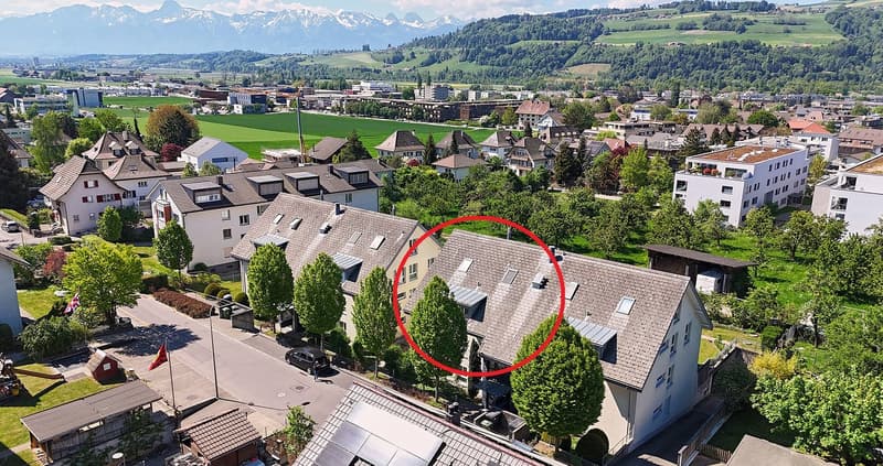 Living in the town center and yet: Peace - Sun - View! (21)