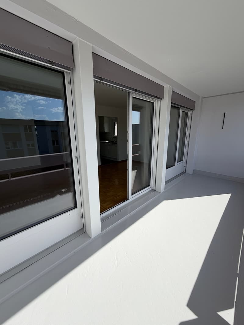 grosszügiger Balkon