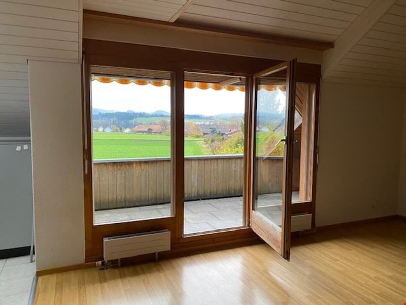 Balkon mit Aussicht