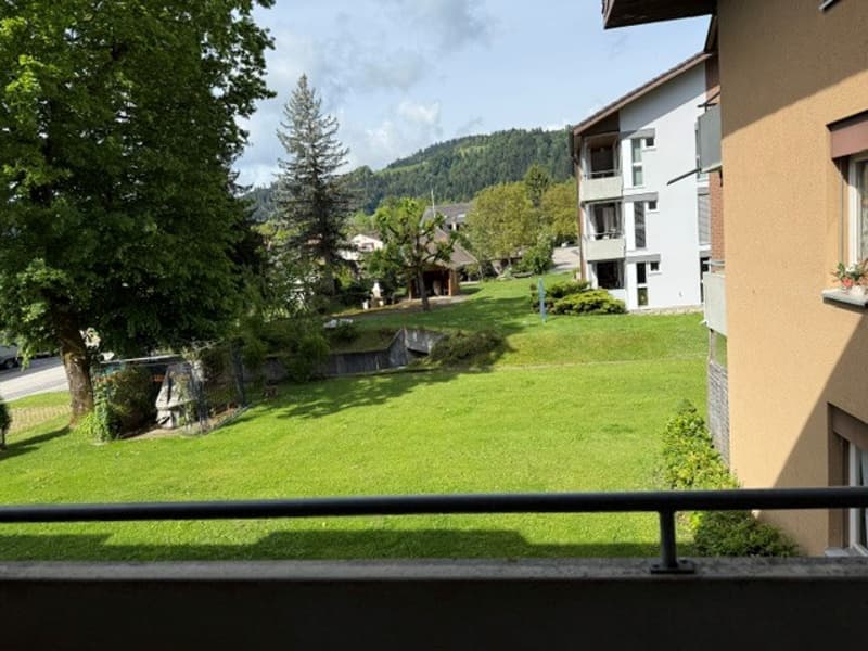 Ausblick Balkon
