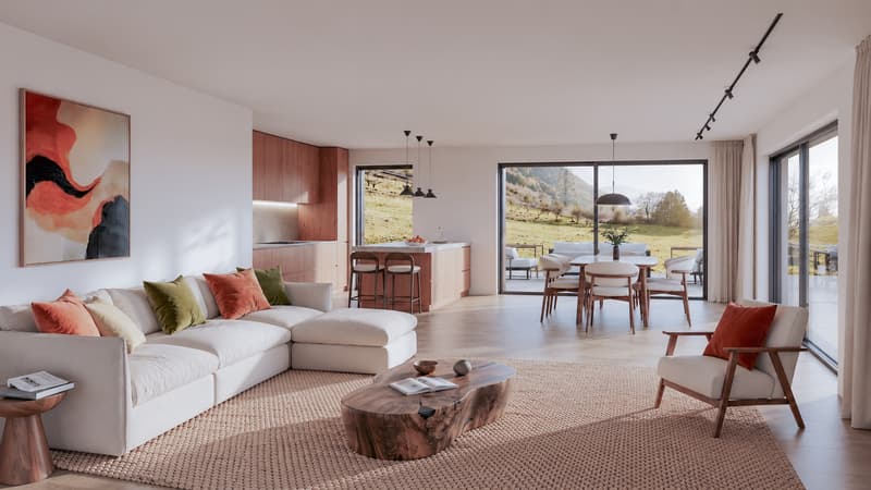 For Sale: Independent Villa 5.5 Rooms in Grône (2)