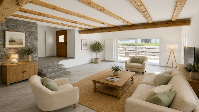 For sale charming villa and character 6.5 rooms in Chalais (2)