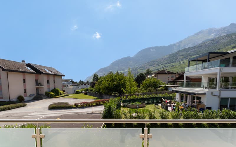 A LOUER SPLENDIDE APPARTEMENT 2.5 PCES A VETROZ (9)