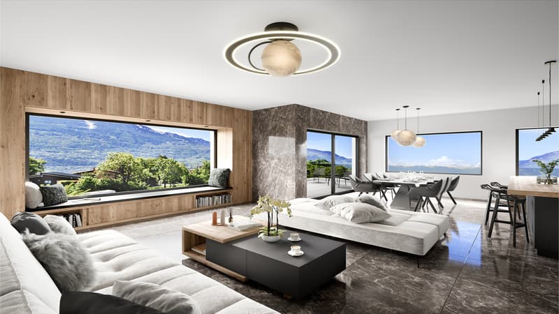 A VENDRE VILLA D'ARCHITECTE D'EXCEPTION 5.5 PCES A DIOLLY (1)