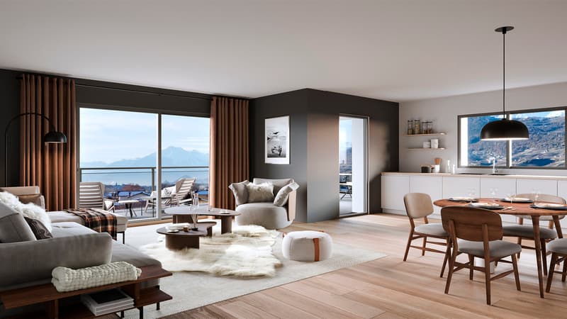 A VENDRE APPARTEMENT 3.5 PCES DE STANDING A RECHY (2)