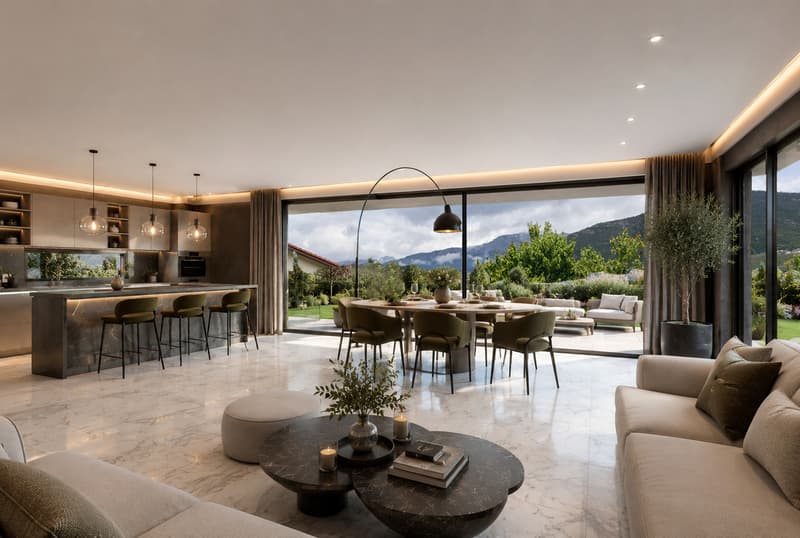 A VENDRE VILLA INDEPENDANTE 5.5 PCES A PRAMAGNON (1)
