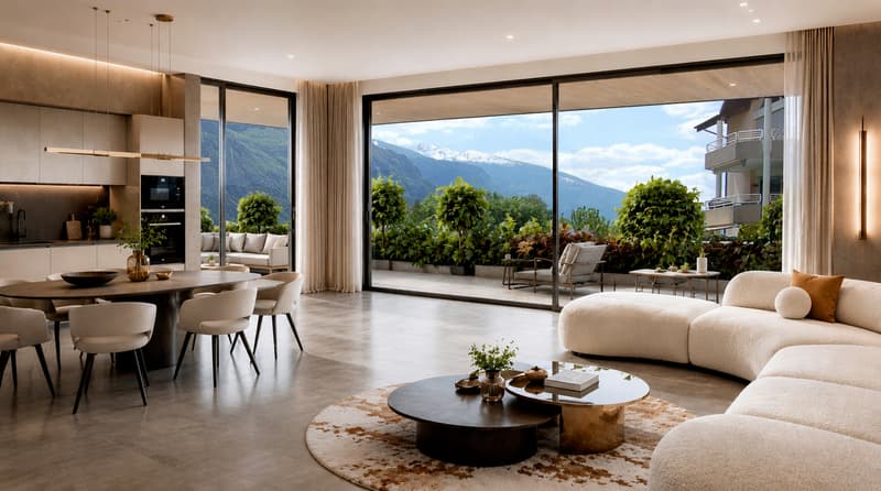 MAGNIFIQUE APPARTEMENT 3.5 PCES A SALQUENEN (2)