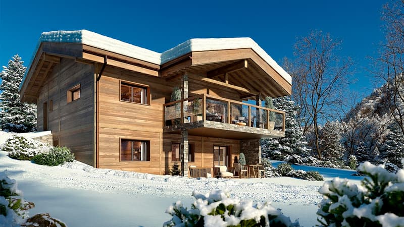 A VENDRE CHALET D'EXCEPTION 4.5 PCES A SALVAN (1)