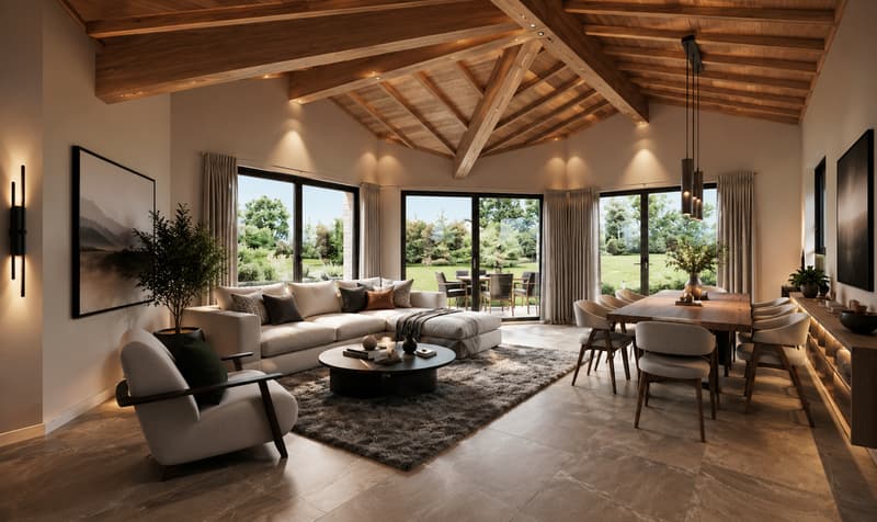 A VENDRE SPLENDIDE VILLA 4.5 PCES A CHALAIS (2)