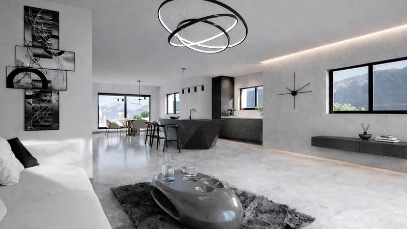 SUPERBE ATTIQUE 5.5 PCES A SALQUENEN - SIERRE (2)