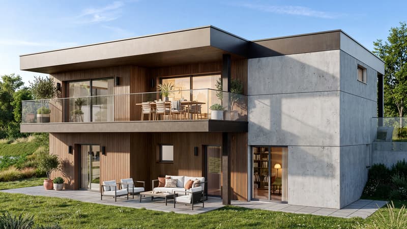 A VENDRE SPLENDIDE VILLA 6.5 PCES A OLLON (2)