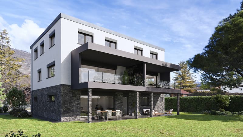 A VENDRE VILLA MODERNE 5.5 PCES A GRONE (2)