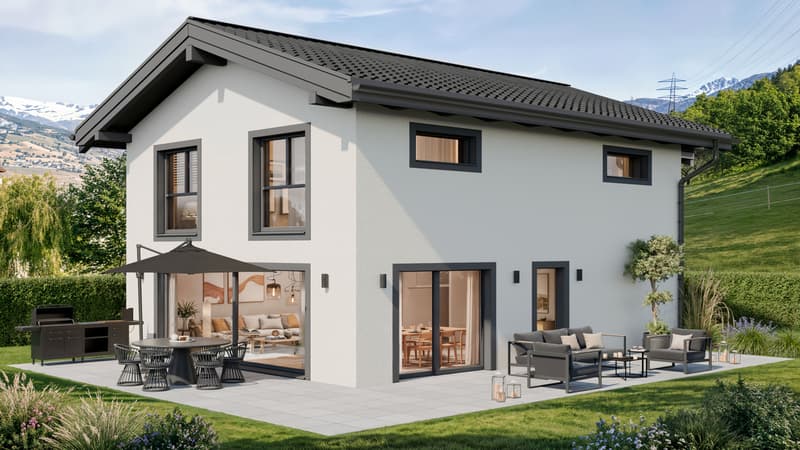 A VENDRE VILLA INDEPENDANTE 5.5 PCES A GRONE (1)