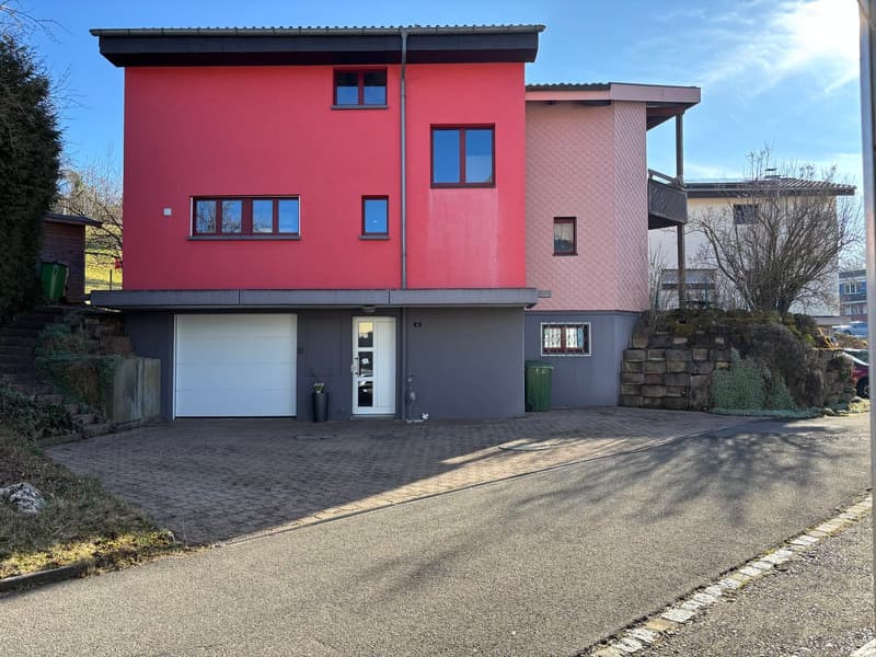 Charmant maison de famille de 5,5 pièces avec jardin d'hiver à Hersberg (18)