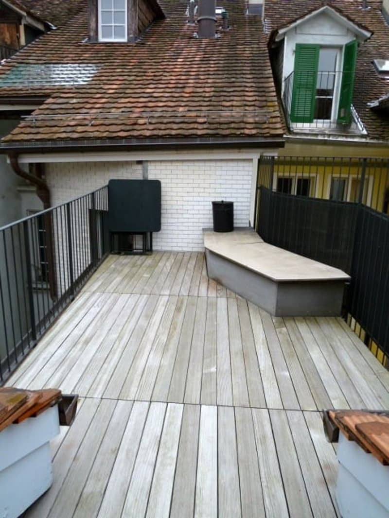 Wohnen in der Berner Altstadt – einzigartige Dachwohnung mit Terrasse (2)
