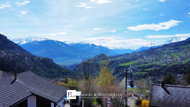 Vue depuis balcon