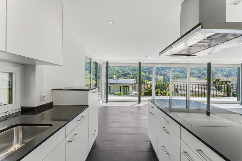 Appartamento di giardino 5,5 locali con vista sulle montagne di Nidwalden (10)