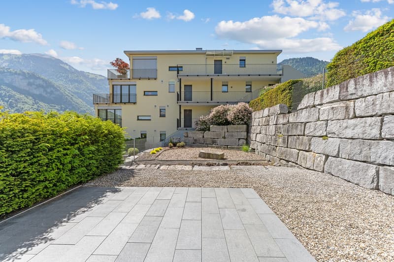 Appartamento di giardino 5,5 locali con vista sulle montagne di Nidwalden (24)