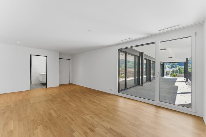 Appartamento di giardino 5,5 locali con vista sulle montagne di Nidwalden (15)