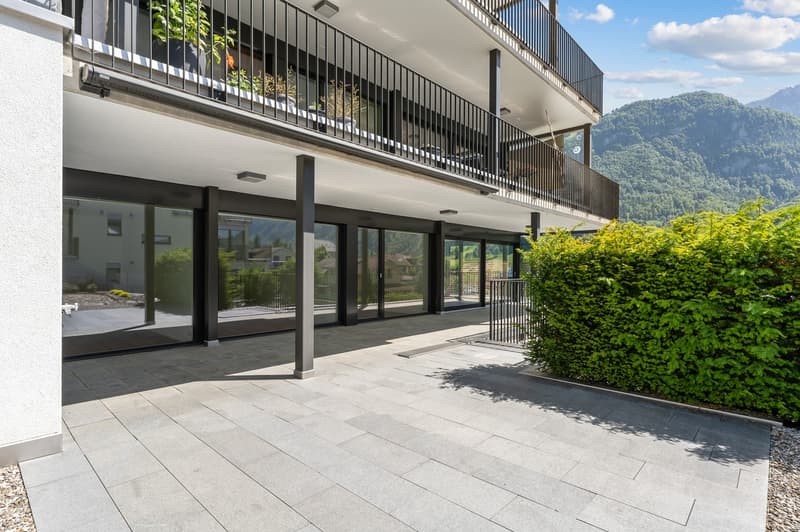 Appartamento di giardino 5,5 locali con vista sulle montagne di Nidwalden (25)